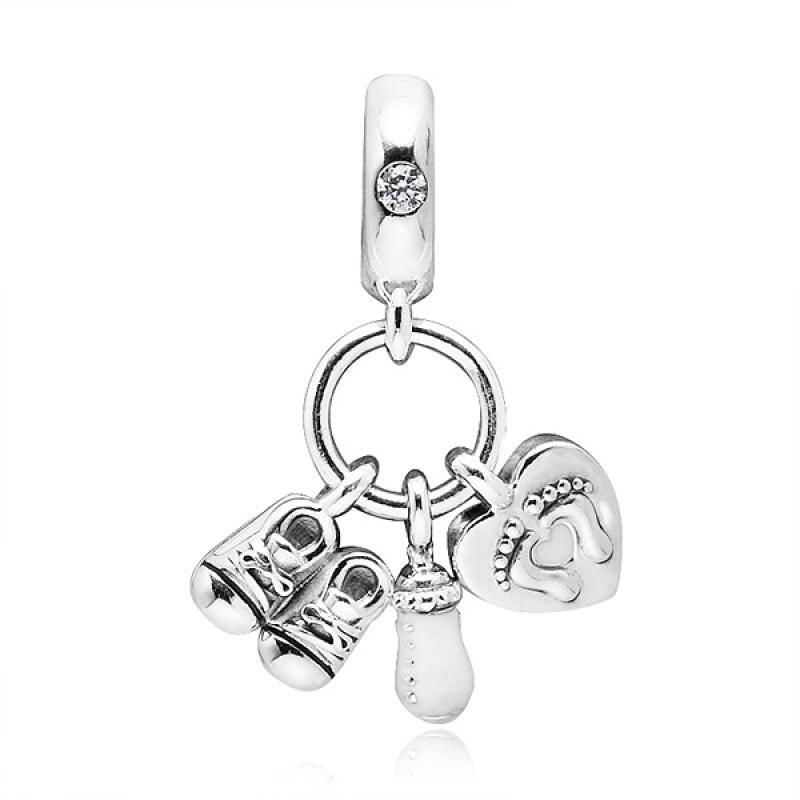 Pandora Charm Dangle My Little Baby 798106CZ