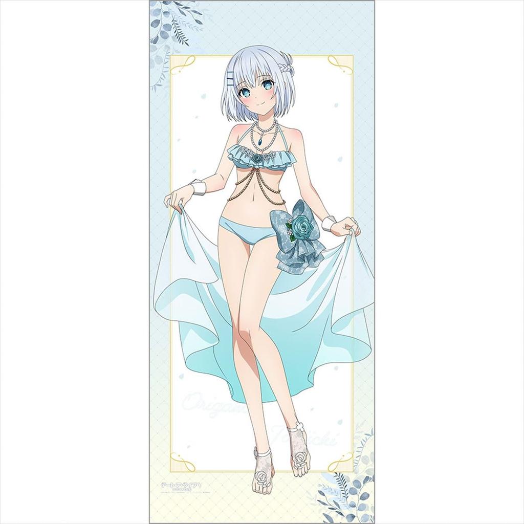 Date A Live V Large Original Tapestry H1600 x W720mm Polyester Key-th (Tobiichi Origami/Swimsuit Dress) Approx.