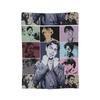 Zombies 4 Vintage Malachi Barton  Blanket Flannel  Lightweight Throw Blanket for Bedding Couch Bed Rug