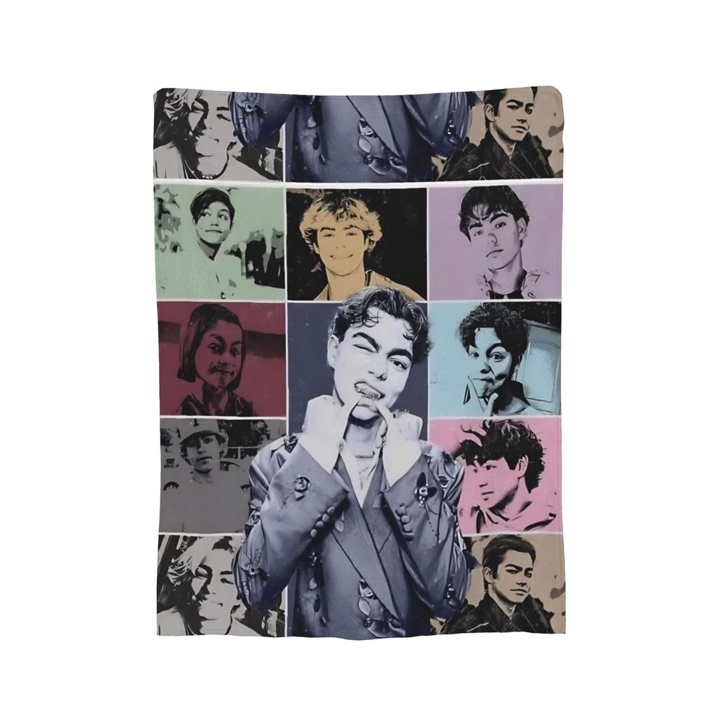 Zombies 4 Vintage Malachi Barton Blanket Flannel Lightweight Throw Blanket for Bedding Couch Bed Rug