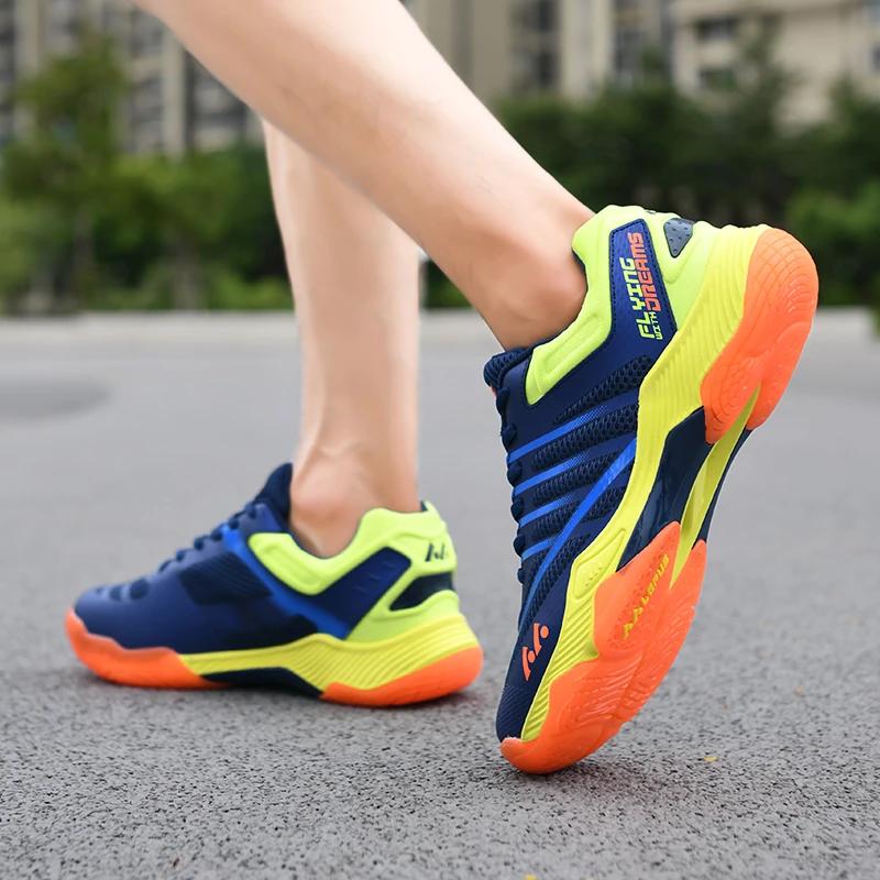 Professional Badminton Shoes Men Women Badminton Sneakers Light Weight Tennis Footwears Mens Tennis Sneakers