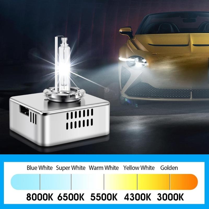 D5S 6000K Xenon 35W Headlight Bulbs 9285410171 8W0941235 1864725012 68266509AA 0071777147-001 For Clear Road Visibility