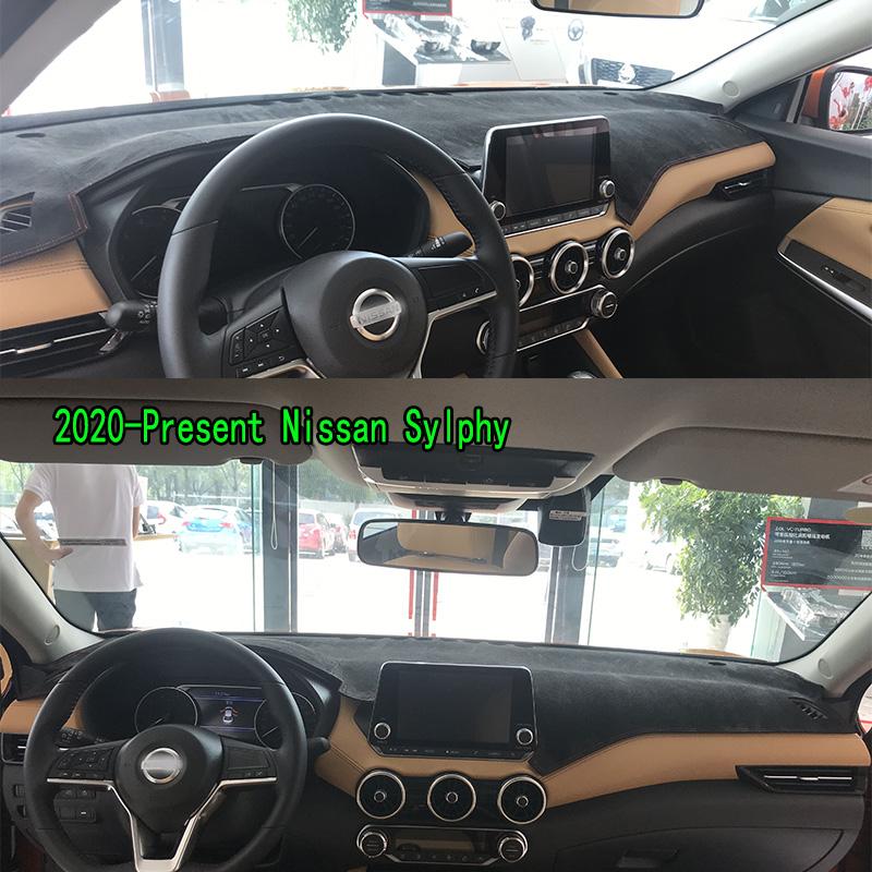 For 2020-2026 Nissan Sylphy E-POWER B18 Dashmat Anti-Slip Dash Mat Dashboard Cover Instrument Panel Sunscreen Pad Ornaments