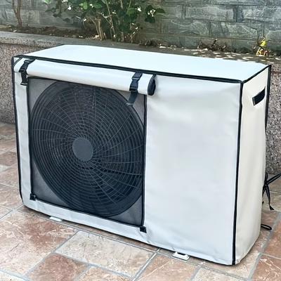 Outside Unit AC Unit Cover Breathable Waterproof Sun-proof Air Conditioner Cover Outdoor Anti-Dust Air Conditioning Cover