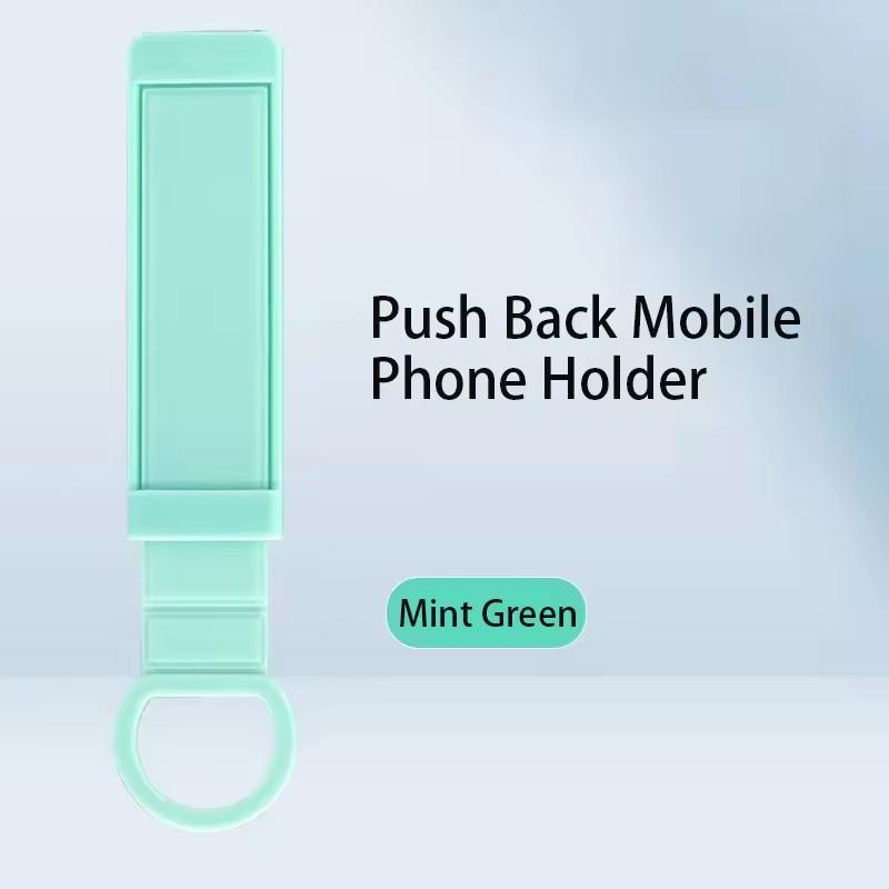 New Wrist Band Cell Phone Stand Finger Grip Mobile Phone Holder Push Back Sticked Socket Bracket for Xiaomi Samsung iPhone