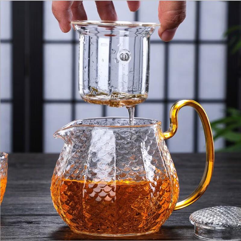 Dragon Scale Heat-Resistant Glass Tea Set