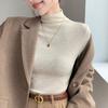 Navava Women SofT Fleece Mock Neck Long Sleeve T shirT nT3085