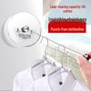 Invisible No-Drill Retractable Clothesline - Indoor/Outdoor, Stainless Steel & Nylon Drying Rope.