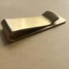 1pc Stainless Steel Pen Clip Pen Holder Vintage Ticket Holder, notebook accessories, stationery, office supplies