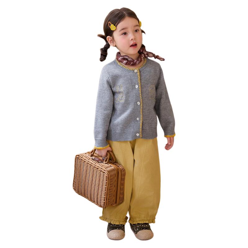 LUSON Girls  Ruffle Lantern Pants 110