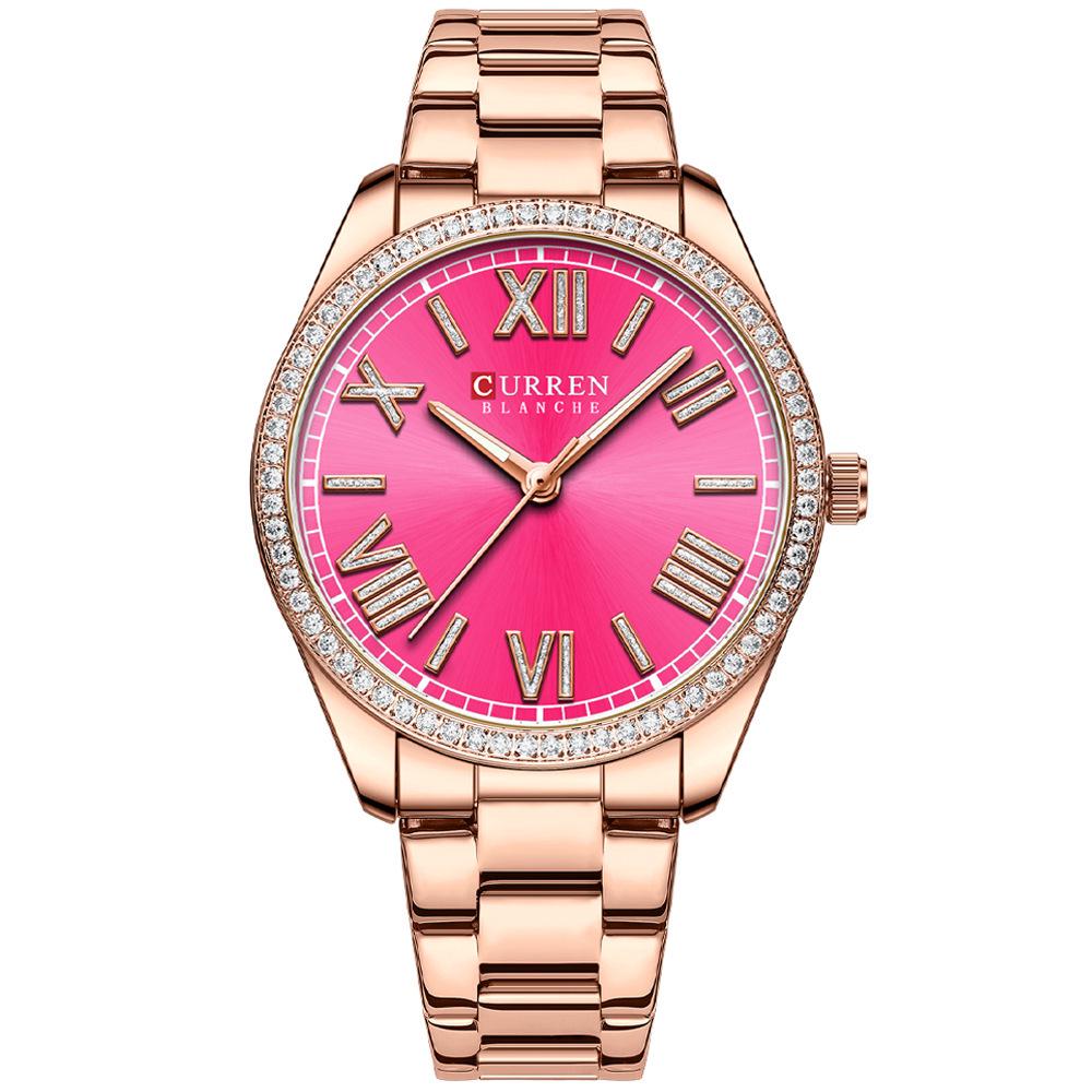 Curren 9088 Women s Quartz Fashion Watch with Steel Band