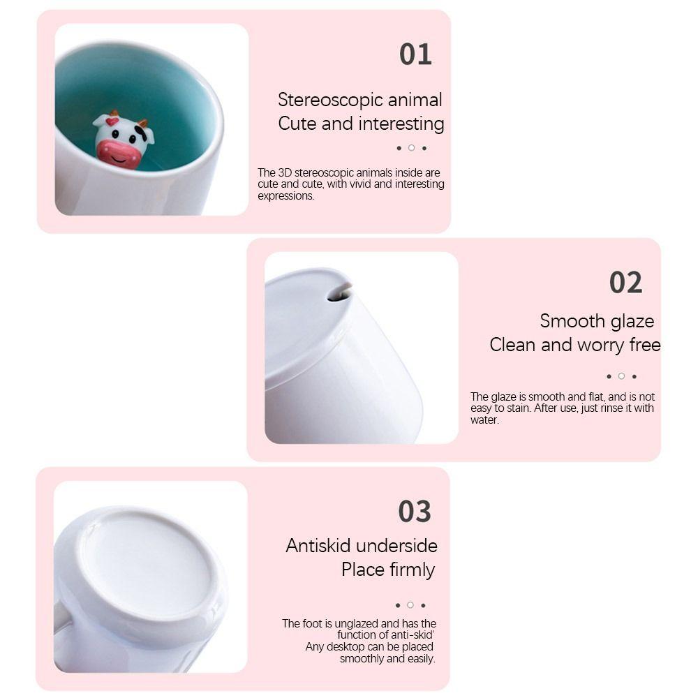 Cute Children Zodiac Water Cup Coffee Mug Ceramic Cup Milk Tea Cup