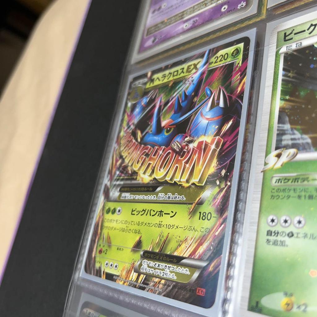 [USED] M Heracross EX Pokemon Card