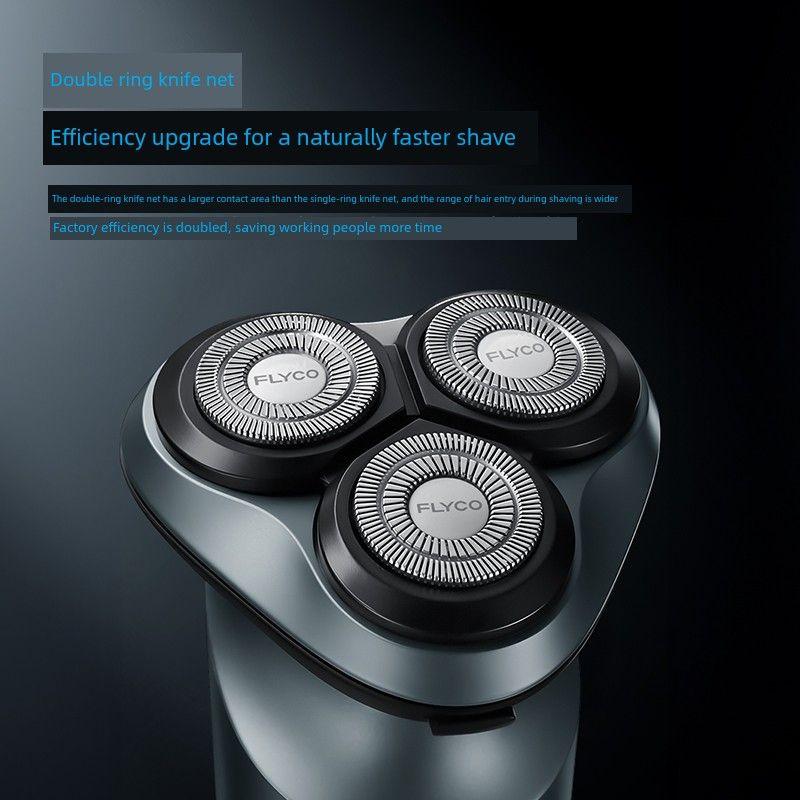 Flyco Shaver Electric Men Shaver Fully Washable Smart Charging Shaver Flagship Authentic Fs923