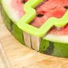 2pcs  Kitchen Stainless Steel Ice Cream Shaped Watermelon Slicer, Watermelon Cutting Mold Tool, Summer Supplies, Party Supplies