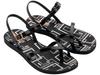 Ipanema Fashion Sand VIII Fem Black/White/Bronze [82842 BL730] Yr. 40