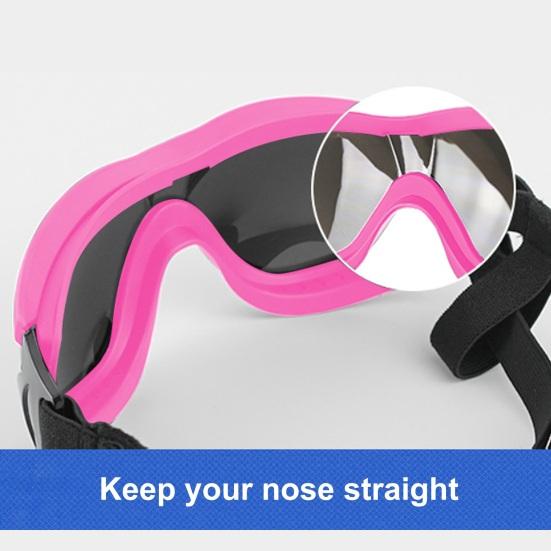 Dog Goggles Medium Large Breed Sunglasses Windproof Fogproof UV Eye Protection Pet Glasses Snowproof Waterproof Eyewear for Puppy Doggy