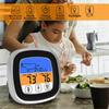 Termómetro digital para alimentos con pantalla LCD de lectura remota, sonda para carne, para cocinar en la cocina, barbacoa, pavo