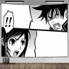 195. Arazzo Eren Jaeger Libertà da Appendere alla Parete Arazzo Anime Giapponese Sfondo Stanza del Dormitorio
