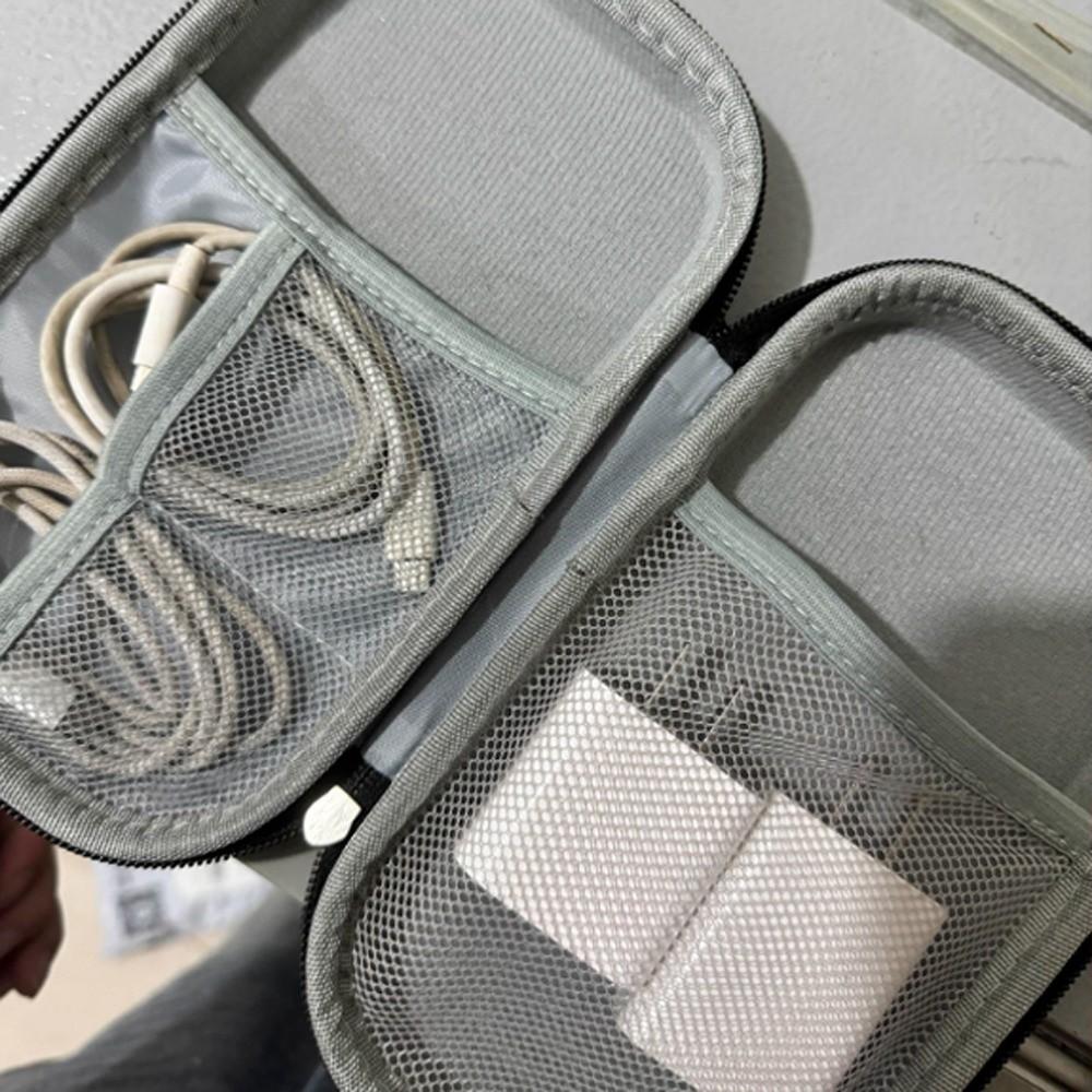 Dust-proof Earphone Storage Bag Hard Data Cable Organizer Bag Earphone Accessories