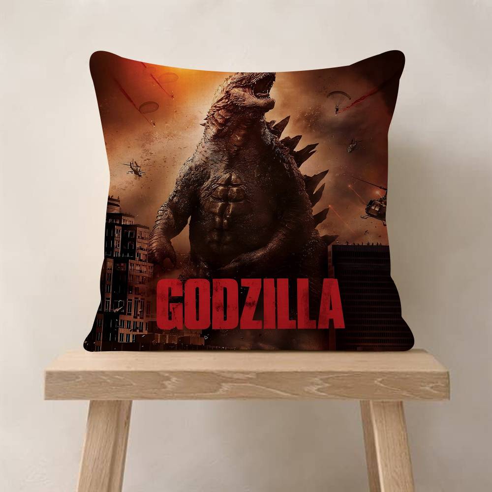 Pc GGodzillas Anime Cushion Cover Car Throw Pillow Case For Sofa Car Christmas Gift