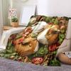 1Pc Cartoon Print Flannel Blanket, High Quality Comfortable for All Seasons, Home Decor, Warmth and Comfort, Perfect for Christmas Birthday Gift