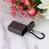 Keychain Ashtray with Lid Mini Portable Stainless Steel Car Outdoor Travelling Pocket Smoking Ash Tray Keychain Bulk Cigarette