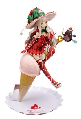 Shining Hearts Melty Christmas Scale PVC Painted Finished Ver. (1/8 Product)