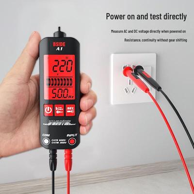 BSIDE Aimer A1 Automatisches Anti-Burn Digitalmultimeter mit Live/Neutralleiter-Erkennung