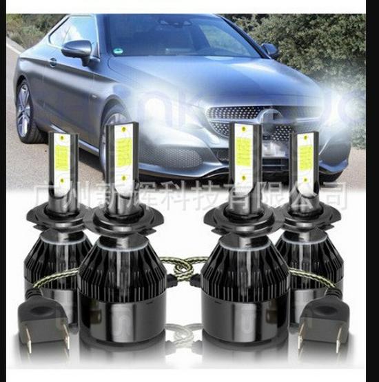 LED Scheinwerfer Kombi-Set: H11, H8, H9005, 9006, H4, H7, H13, 9007, 880, 881