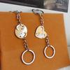 Keychain Heart Matching Cat Design Titanium Steel Keychain Pendant Bright Color Key Holder Bags Cars Wallets Accessories