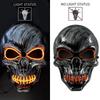 Luminous Cosplay Mask Ghost Party Props EL Wire Party Mask Props  Halloween