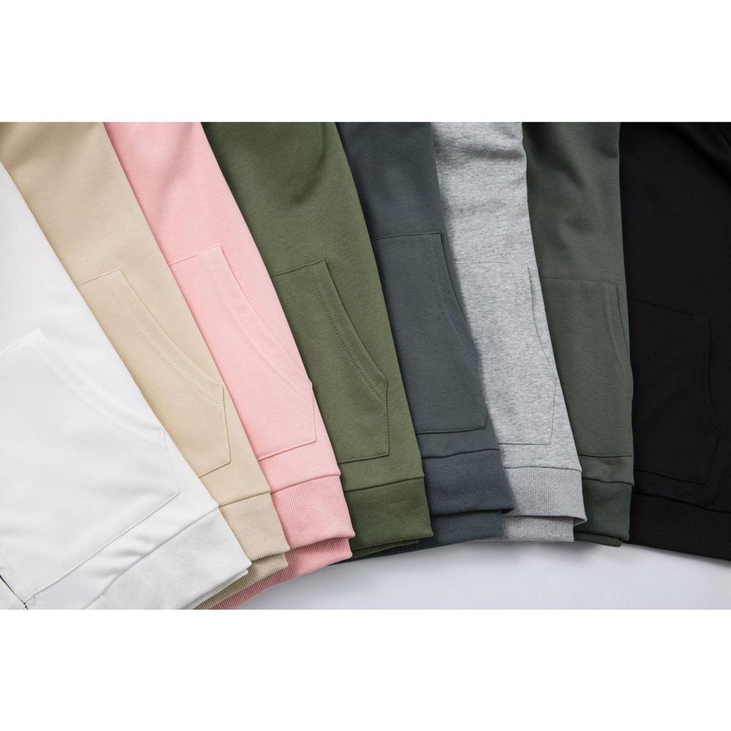 CrossSTONE Gesticktes Kompass Kapuzen-Reißverschluss-Sweatshirt - Lässiger Lockerer Cardigan