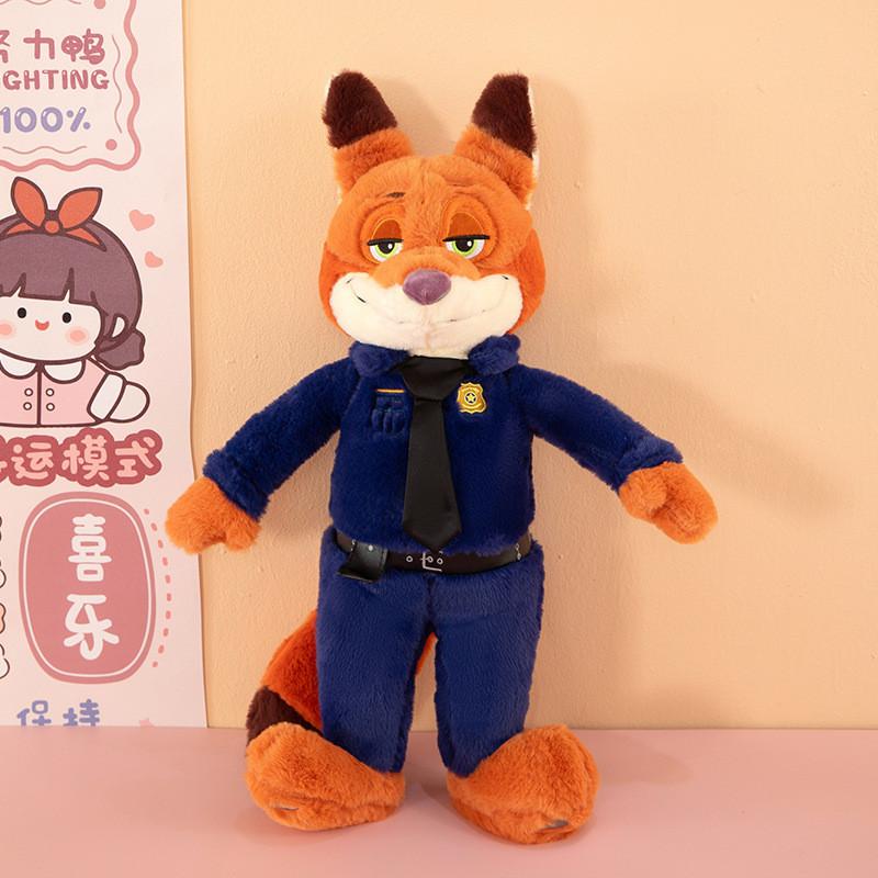 

Zootopia Judy Fox Plush Toy With Soft Short Pile For Kids Birthday Gift NickFox,40cm