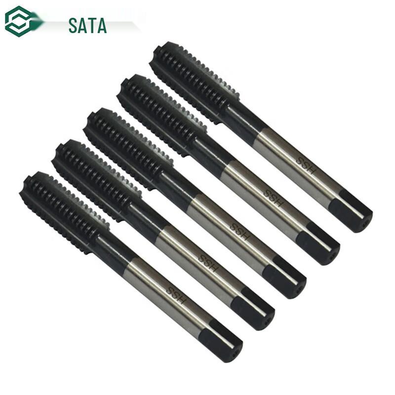 SATA 5-Piece HSS Coarse Thread Machine Tap Set M8x1.25MM