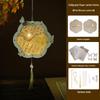 2026 Rabbit Palace Luminous Calligraphy Lantern DIY Kit: Kids' Handheld Mid-Autumn Wooden Flower Lantern