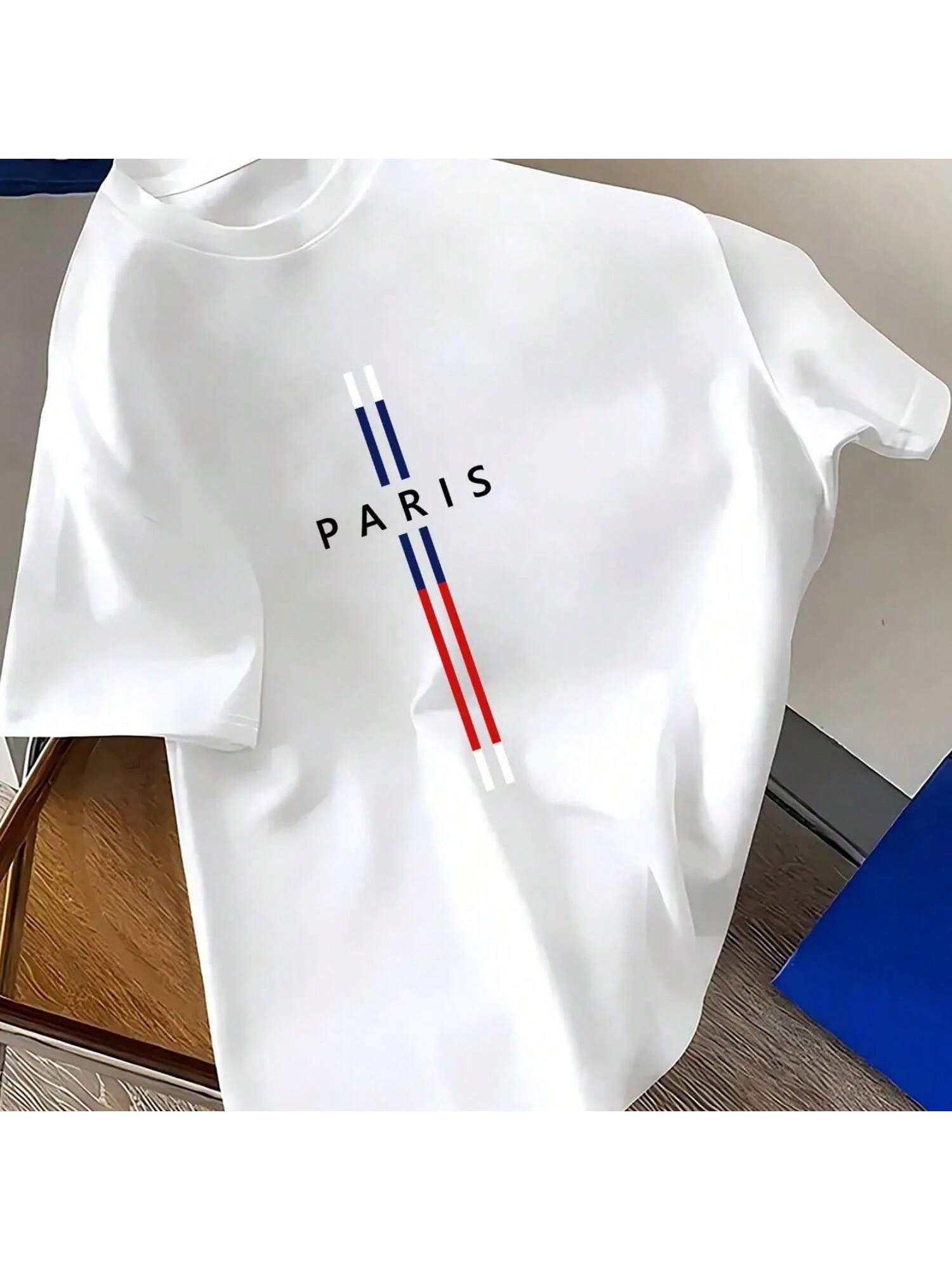 

2025 Men s 100% Pure Cotton Summer Loose Fitting Oversized Print Casual Slim Fit Round Neck Short Sleeved T-Shirt Top XXXXXL