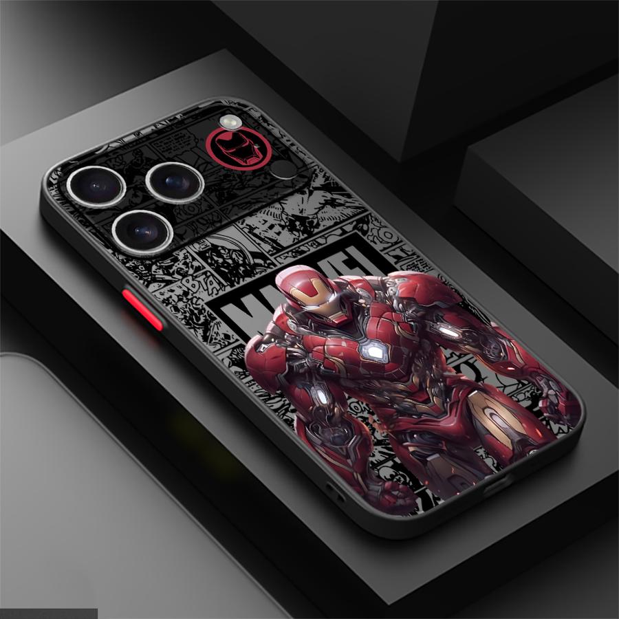 Case for iPhone 17 Pro Max XS XR 7 8 SE Air 13 Mini 15 14 11 12 16 Plus 17e Back Phone Cover Marvel Deadpool Sipiderman