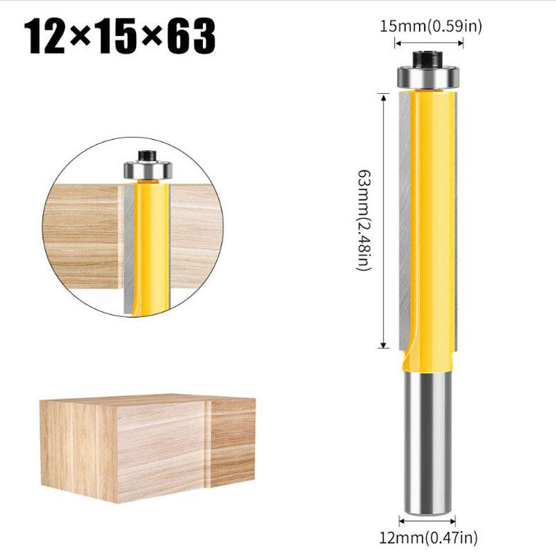 

12 мм Ручка Столярный Расширенный Нож для Обрезки Двусторонний Меч Лезвие из Вольфрамовой Стали Деревообработка Фрезерование Прочные Режущие Инструменты 12*15*63