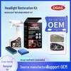 Headlight Restoration Kit - No Sanding or Polishing Required, Removes Oxidation and Yellowing with Coating Agent