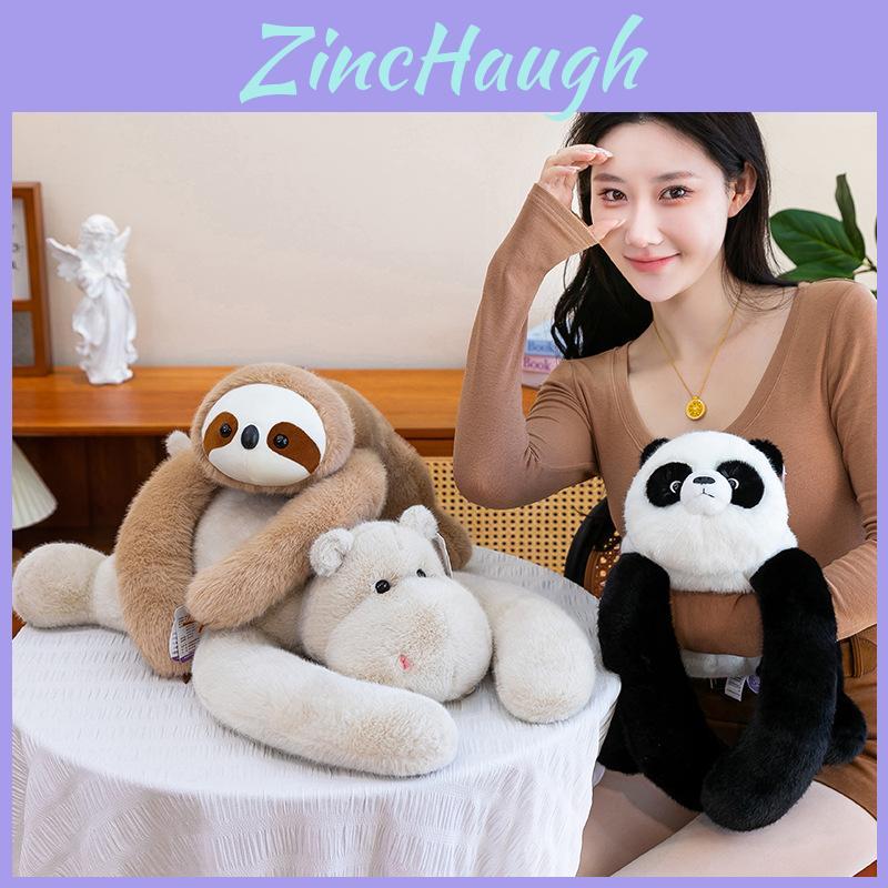 Cartoon Raccoon Pig Panda Elephant Plush Doll Great For Childrens Playroom And Giftgiving