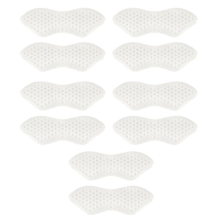 5Pairs Honeycomb Pattern Heel Cushions Friction and Blister Prevention Shoe Heel Inserts Pad For Dress Shoe Sneakers
