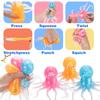 3/6/12Pcs Colorful Octopus Stress Ball Slow Rebound Stress Anxiety Relief Portable Kids Teens Adults Sea Animal Squeeze Squishes Sensory Fidget Toy