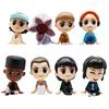 8Pcs Style Q Version Sitting Posture Stranger Popular Things Steve'S Carnivorous Plant Figures Action Decoration Model Latest Year Present