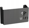 Wandhalterung, Wandregal, Abdeckung für WLAN-Router-Switch, Schwarz WLAN