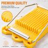 Stainless Steel Kitchen Egg Cutter Food Slicing Tool for Banana Cheese Strawberry Luncheon Meat Fruit Preparation