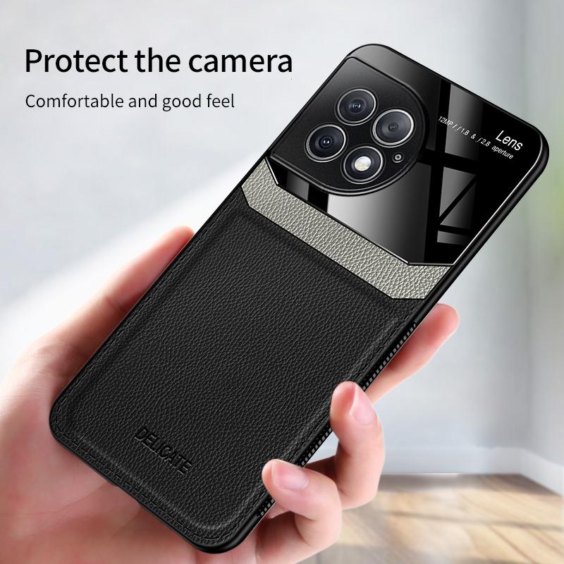 For Oneplus Ace 2 Pro Phone Pouches Luxury Leather Texture Shockproof Case Cover Oneplus Ace 2/Ace 2V Caso Oneplus Ace 3/Ace 3V