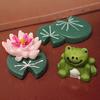 Smart 3Pcs Dollhouse Craft Micro Landscape DIY Flower Pot Miniature Decor