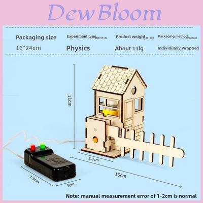 Remote Controlled Barrier Gate Physics Science Model Kit For Childrens Educational Diy Projects