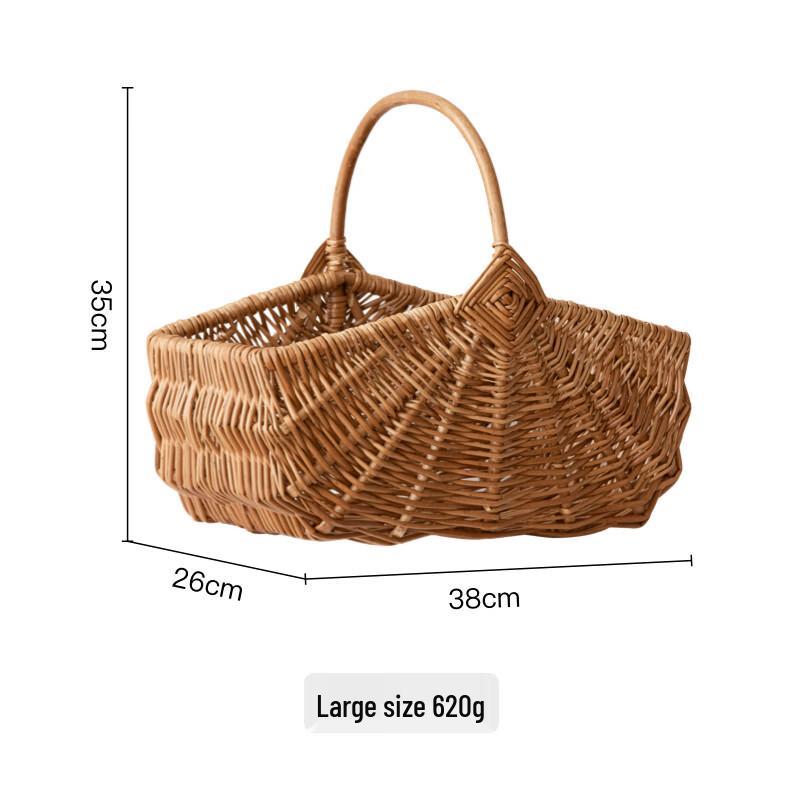 Naijiang Chinese Style Wicker Storage Basket